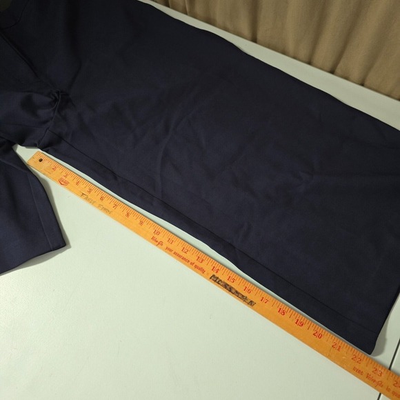 Boden Womens Culottes 14R Navy Blue Wide Leg Stretch Crop Pants Minimalist NWT - Picture 11 of 13